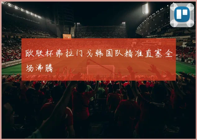 欧联杯弗拉门戈韩国队精准直塞全场沸腾