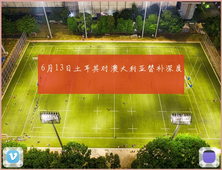6月13日土耳其对澳大利亚替补深度
