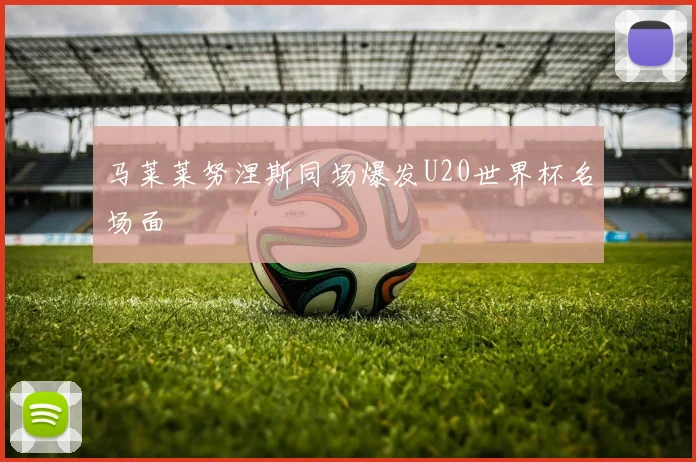 马莱莱努涅斯同场爆发U20世界杯名场面